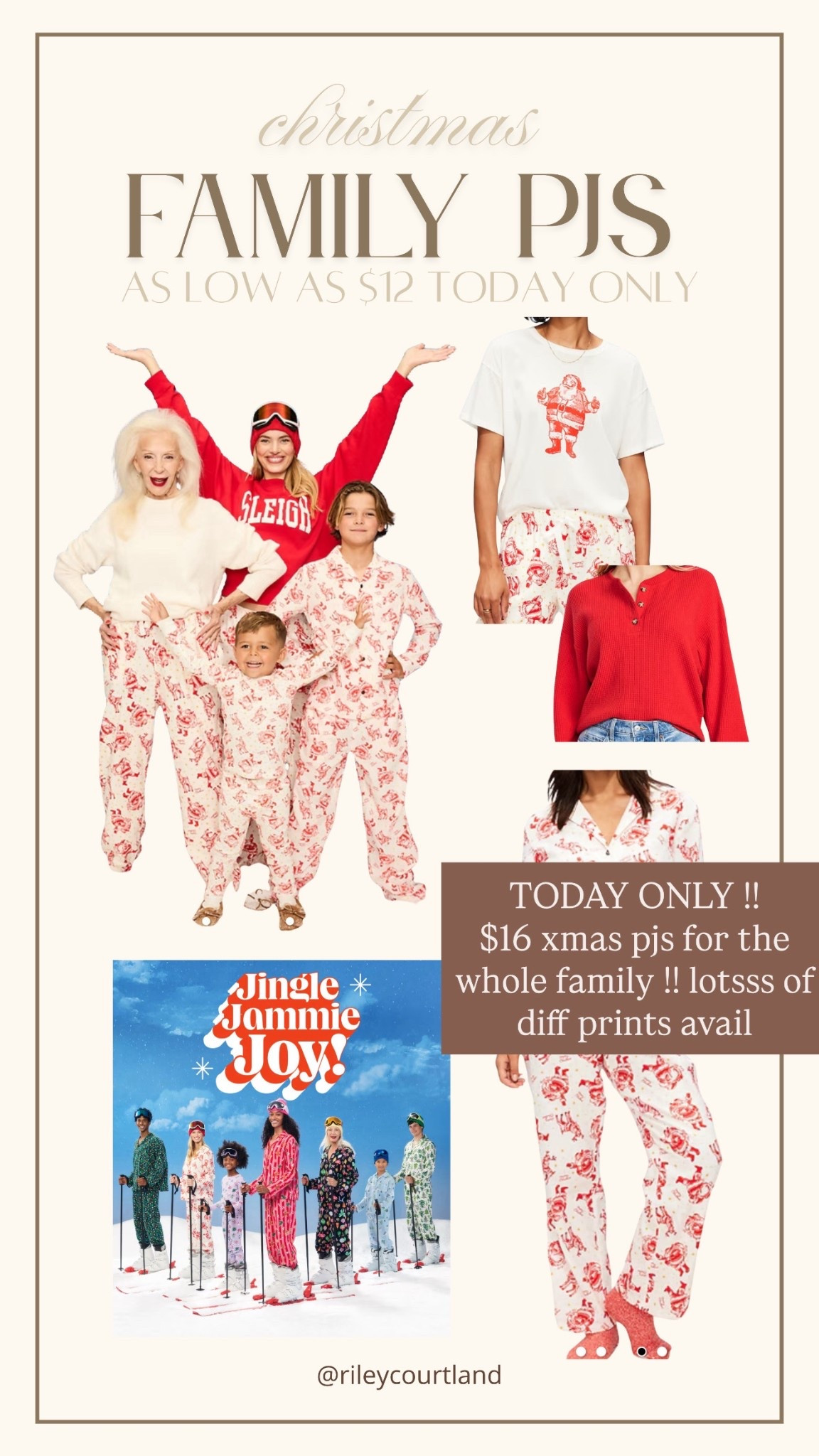 Family Christmas pjs on sale !! 

#LTKSeasonal #LTKFindsUnder50 #LTKSaleAlert