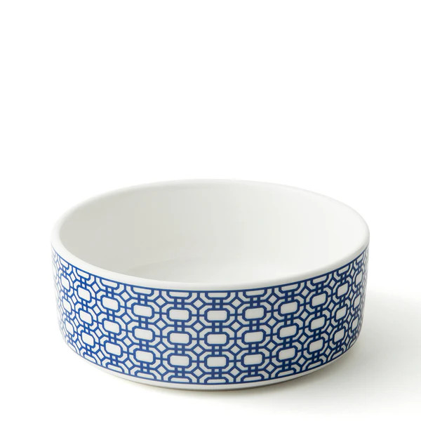 Newport Garden Gate Medium Pet Bowl | Caskata