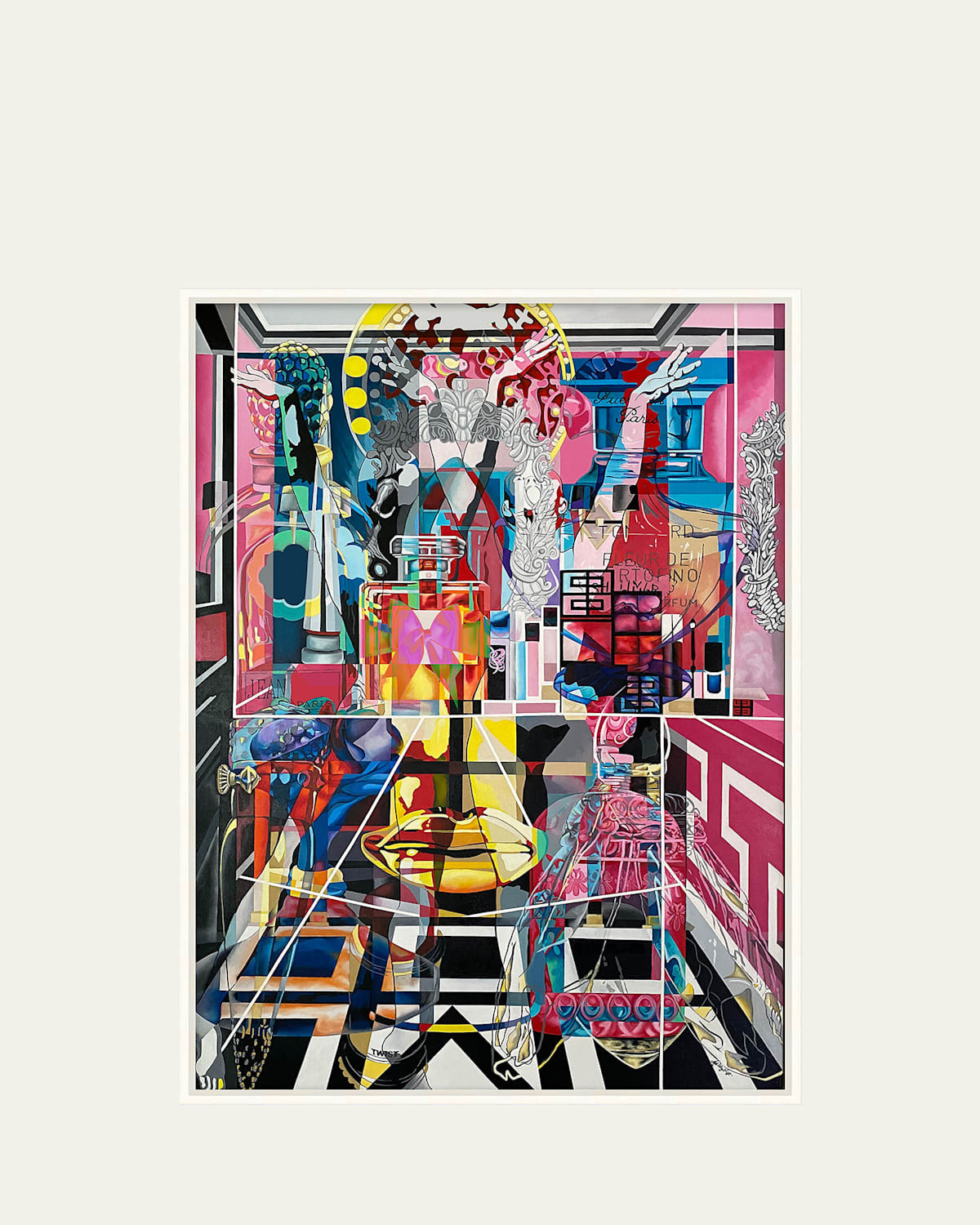 Vanity" Original Painting by Michele Utley-Voigt | Bergdorf Goodman