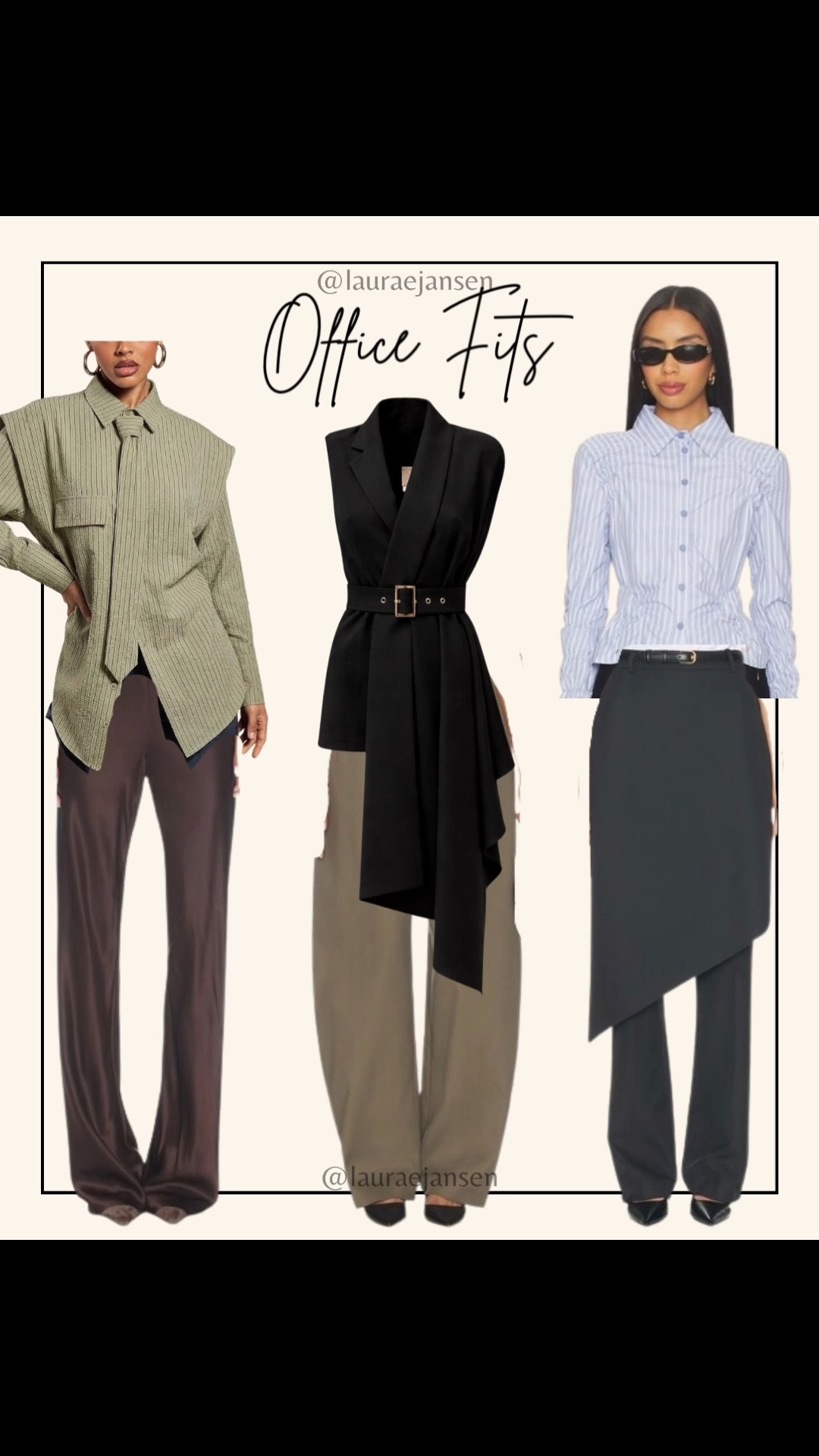 Cool girl office outfit ideas

#LTKWorkwear #LTKdayinmylife #LTKootd