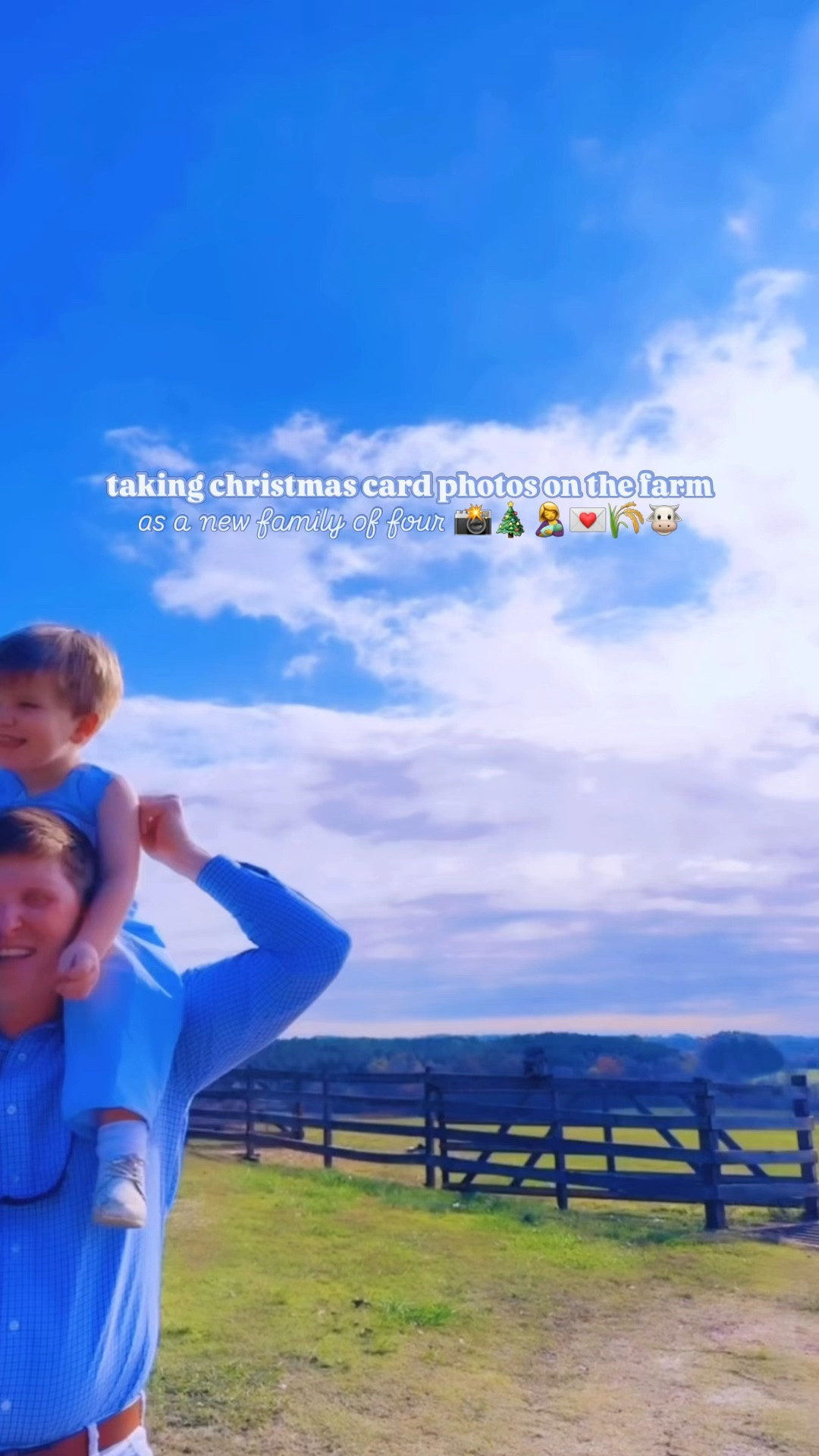 We had the most fun and the most beautiful November morning on the farm 🚜🐮🌾🐴 for our Christmas 🎄 card 💌 photos 📸 with these little country Santa 🎅🏻 babies!!! 👶🏼🫶🏽👶🏼 Goodness I am so grateful for this family of mine🤱and excited for all things #babysfirstchristmas ahead!! 🤗♥️🌲🎁 #christmascardphotoshoot #christmascardphotos #firstchristmasasafamilyoffour #christmasinthecountry #christmasonthefarm 

And then back for the sweetest little baby snuggles 🥰 by the Christmas tree 🎄twinkling lights!! 🤱🌟 Now that both babies 👶🏼👶🏼 are down for naps 😴, it’s time for @wesmabry and I to start on some decorating fun ❤️💚 - I love love love this time of year, and while we love and adore Thanksgiving 🙏🏽🦃🧡, we are alllll about spreading the Christmas joy 🥹 (& decorations 🤭) as long as possible around here, too!! 🤩🎅🏻🎁✨ #themostwonderfultimeoftheyear #timetodecorate #domoreofwhatbringsyoujoy 

PS. We cannot wait to get these precious photos back 😍 - we had the BEST time with @tonyazawackiphotography and she was so amazing to work with!! 🫶🏽 And yes, I linked all of our “Christmas Card PhotoShoot Outifts” 👶🏼💌👗 for y’all over on my LTKit app - so you can “shop with me” 🛍️ there!! 🫶🏽♥️🥰

| Motherhood | Country Living | Homemaker | Chickens | Gardening | Stay at Home Mom | Chasing Dreams | Flowers | Joyful Motherhood | Faith | Christmas at Home | Holiday Season | Christmas with Littles | Baby’s First Christmas | Newborn and Toddler Days | Boy Mama x 2 | Holiday Season Fun

…

#emilysayswes #judsoncarpentermabry #levirhettmabry #mommyblogger #newbornandtoddlerdays #twounderthree #boymamax2 #mamaoftwo #fullhandsfullerheart #sahm #chasingdreamschasingbabies #babysfirstholidayseason #babysfirstchristmasseason #christmaswithanewbaby #firstchristmasasafamilyoffour #joyfulmotherhood #stayathomemom #christmaswithlittles #LTKHoliday #LTKfamily #LTKBaby @shop.ltk 

#LTKFamily #LTKBaby #LTKHoliday