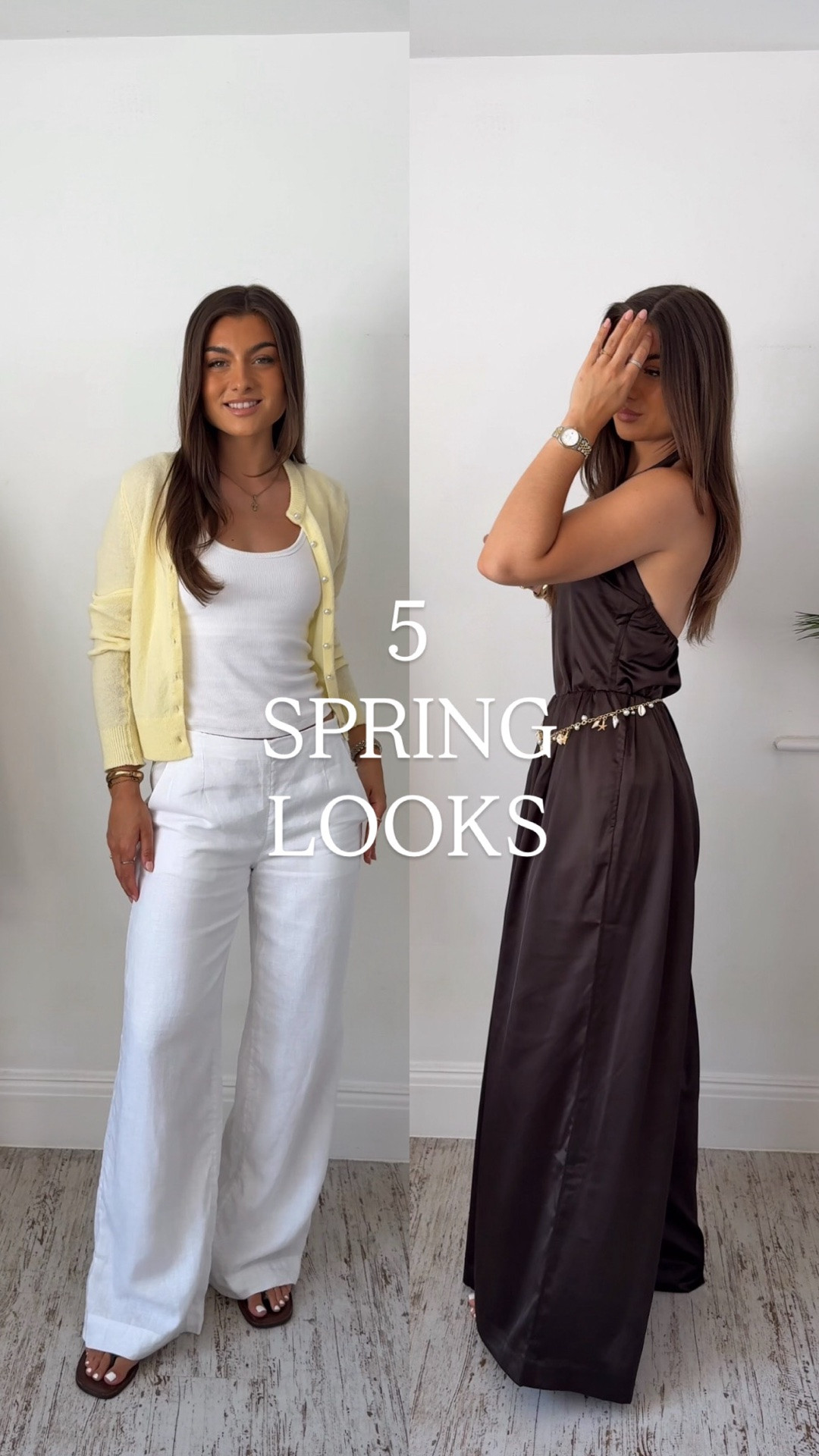 5 Spring looks 🐚🤎✨ 

The brown set is pr from The Couture Club 😍 xx

#LTKsummer #LTKspring #LTKstyletip