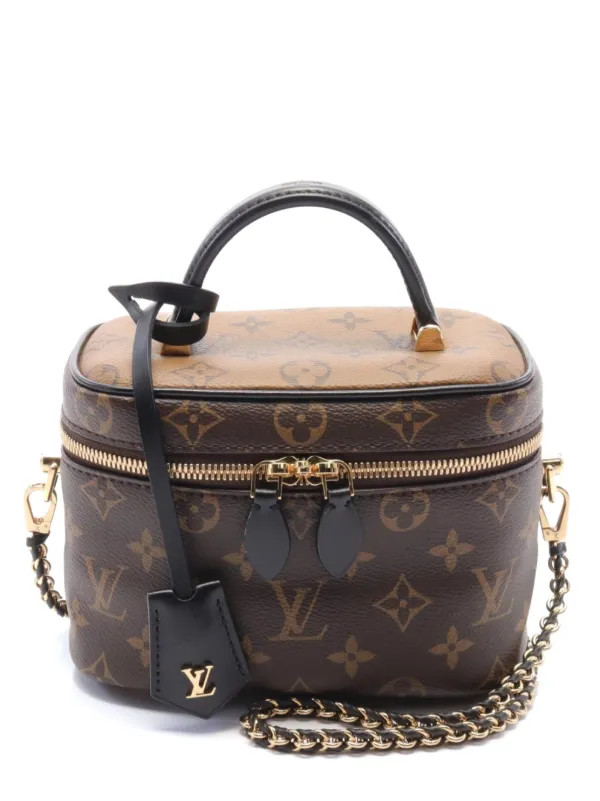 Louis Vuitton Pre-Owned 2021 Vanity NV PM two-way Handbag | Brown | FARFETCH | Farfetch Global