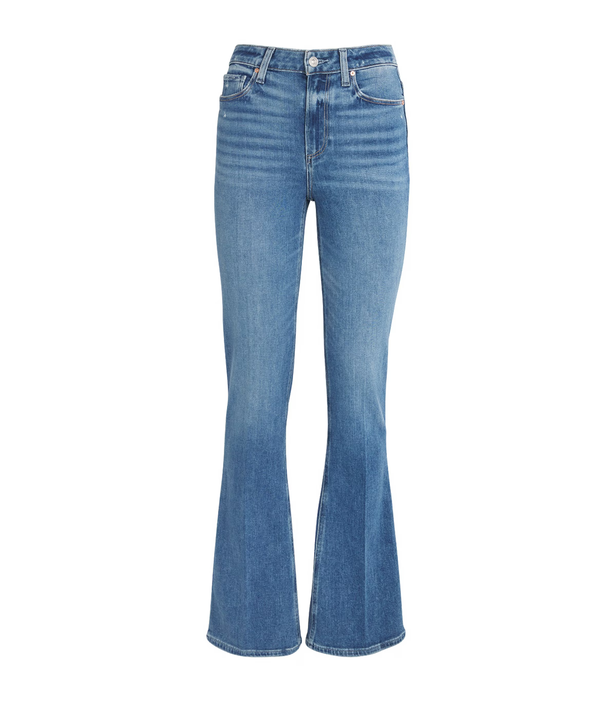 Paige High-Rise Laurel Canyon Jeans | Harrods (US)