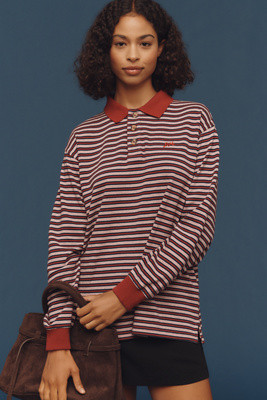 Damson Madder Remie Rugby Shirt | Anthropologie (US)