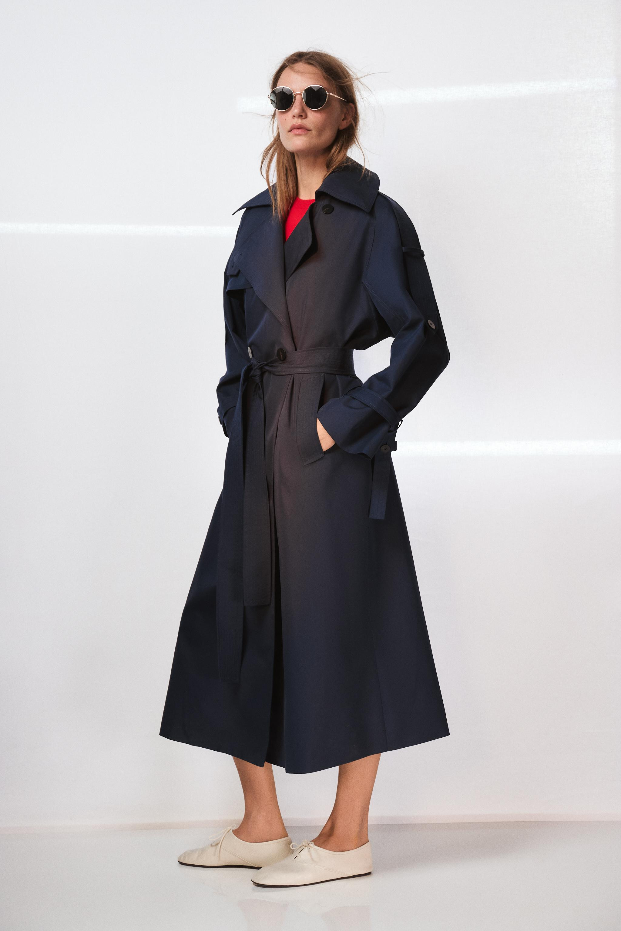 ZW COLLECTION OVERSIZE BELTED TRENCH COAT | Zara AU