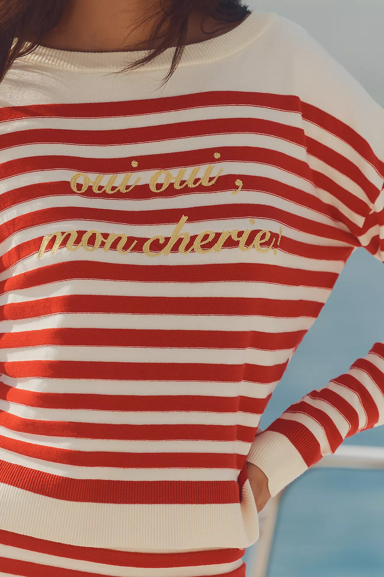 Daily Practice Cherie Boat-Neck Long-Sleeve Top | Anthropologie (US)