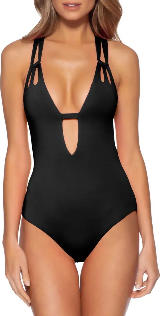 Plunge One-Piece Swimsuit | Nordstrom