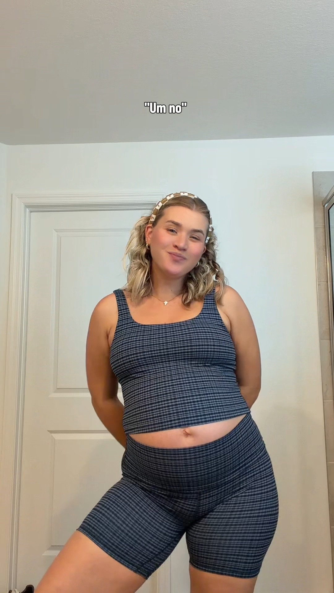 Matching athletic set from Amazon 
Wearing size large

#LTKmomlife #LTKootd #LTKBump