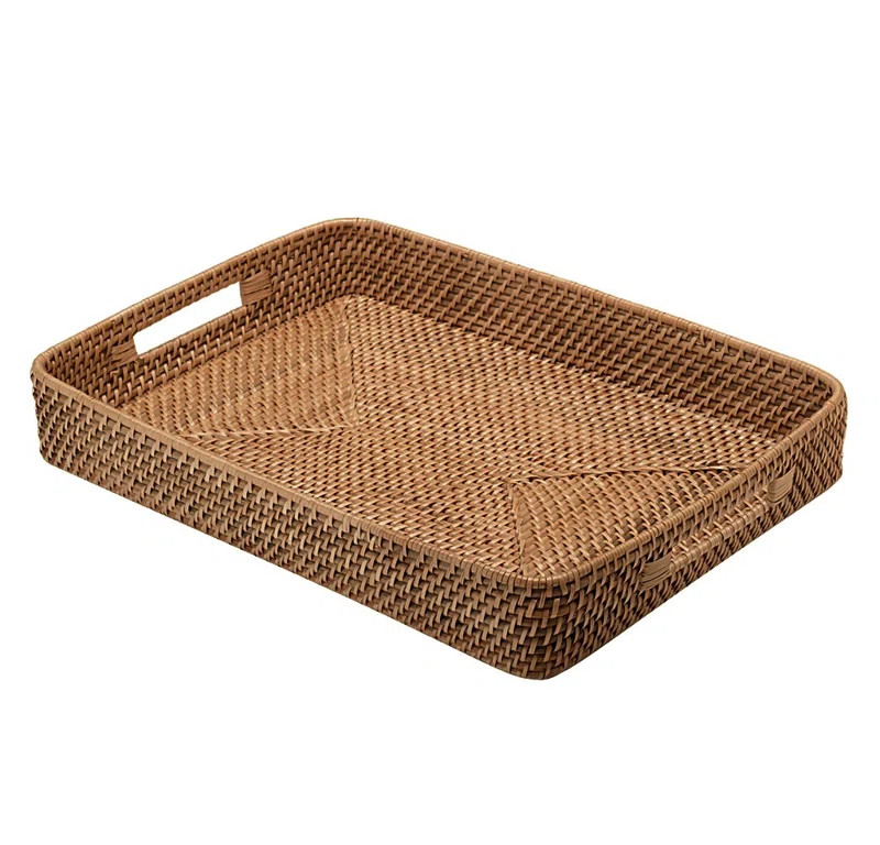 Bavan Rattan Tray | Wayfair North America