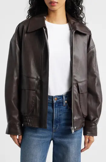 Marti Faux Leather Jacket | Nordstrom