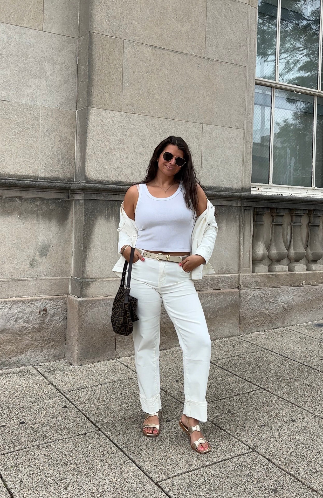 White denim outfit for MDW! 

Jacket - size L
Pants - size 10
Tank - size L
Shoes - TTS

white denim outfit, white outfit, white jeans outfit, white denim jacket, white outfit ideas, MDW outfit, size 10 outfit

#LTKMidsize #LTKStyleTip #LTKSummerEdit