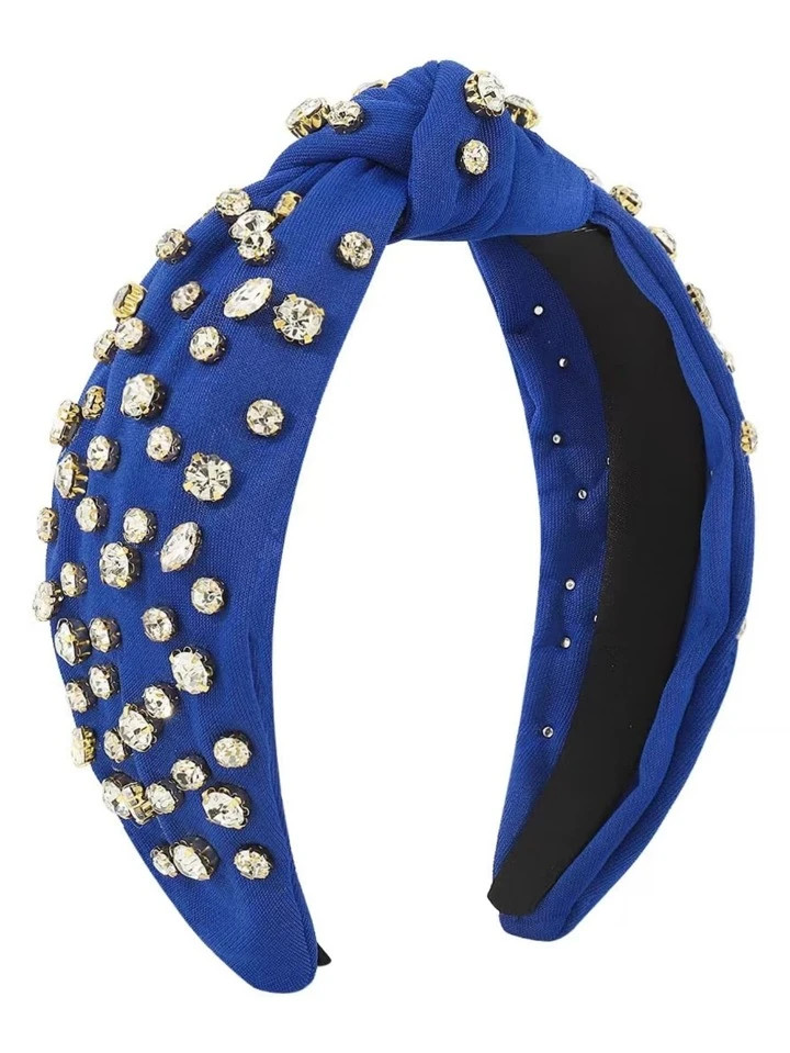 Rhinestone & Knot Decor Headband | SHEIN
