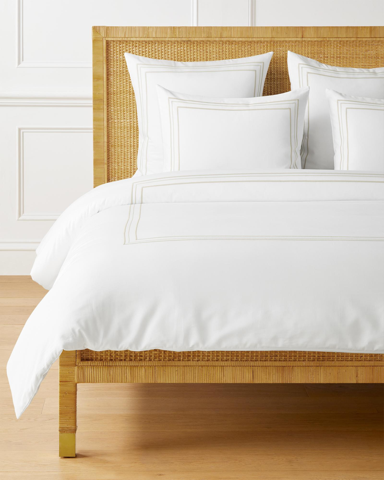 Soho Sateen Duvet Cover | Serena and Lily