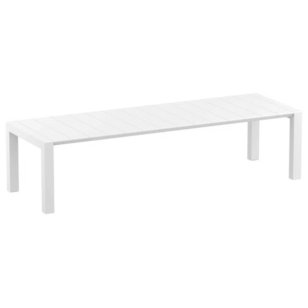 Anuva Extendable Plastic Dining Table | Wayfair North America