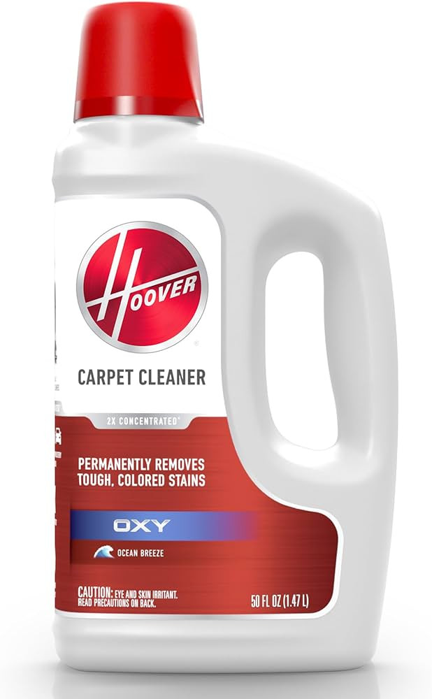Hoover 50 oz Oxy Carpet Cleaner Solution, for Carpet and Upholstery, Deep Cleaning Shampoo, Remov... | Amazon (US)