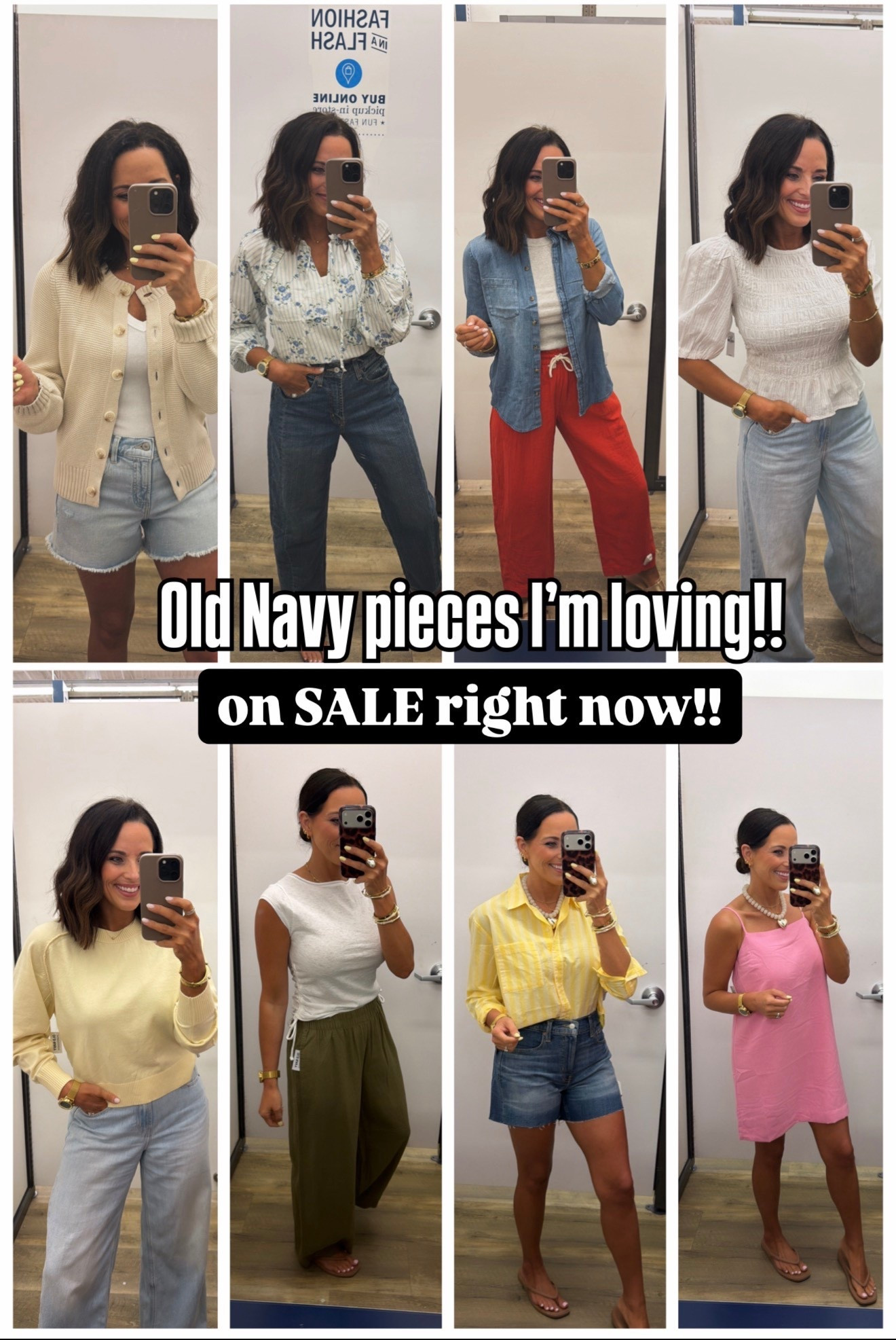 old navy sale finds i’m loving right now!

everything is 50% off (!!) so I rounded up my favorite pieces that are actually worth grabbing before it ends ✨

so many easy, everyday outfits you can mix + match all spring & summer 

#ltk #ltkit #ltkunder50 #oldnavyfinds #oldnavystyle #affordablefashion #springoutfits #everydaystyle #casualoutfits #salefinds