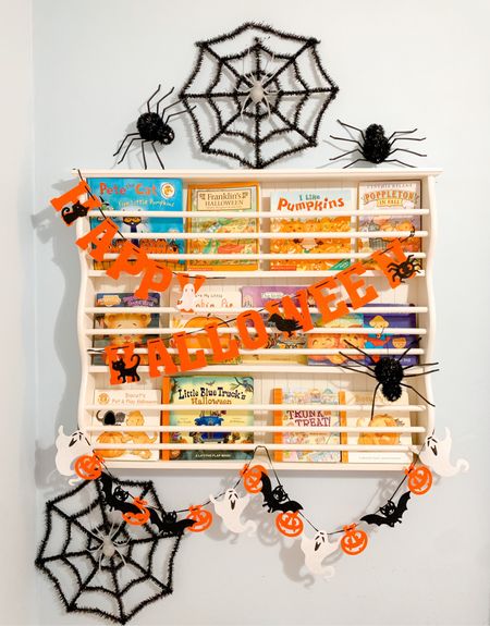Halloween + Fall Toddler + Little Kid Books. Halloween Shelfie 🎃 Decor is from The Dollar Tree! 

#LTKhome #LTKSeasonal #LTKkids
