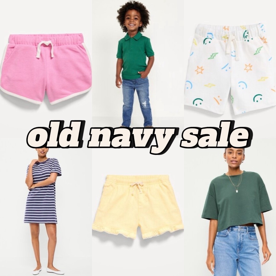 Tons of spring clothing deals for the whole family at old navy 

Casual mom outfit / ootd / kids toddlers spring clothes 

#LTKBaby #LTKKids #LTKootd