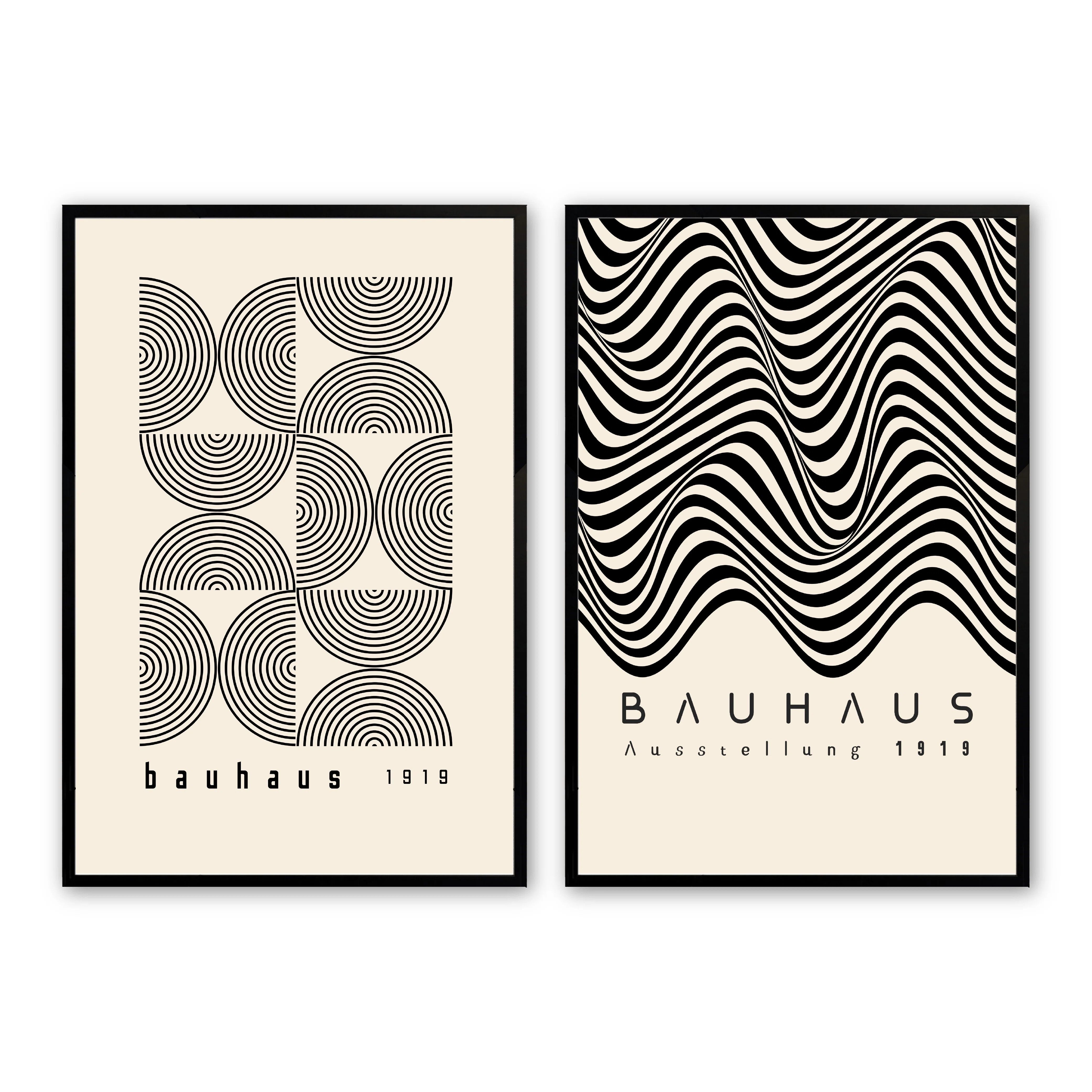 " Bauhaus 1 " 2 - Pieces (Set of 2) | Wayfair North America