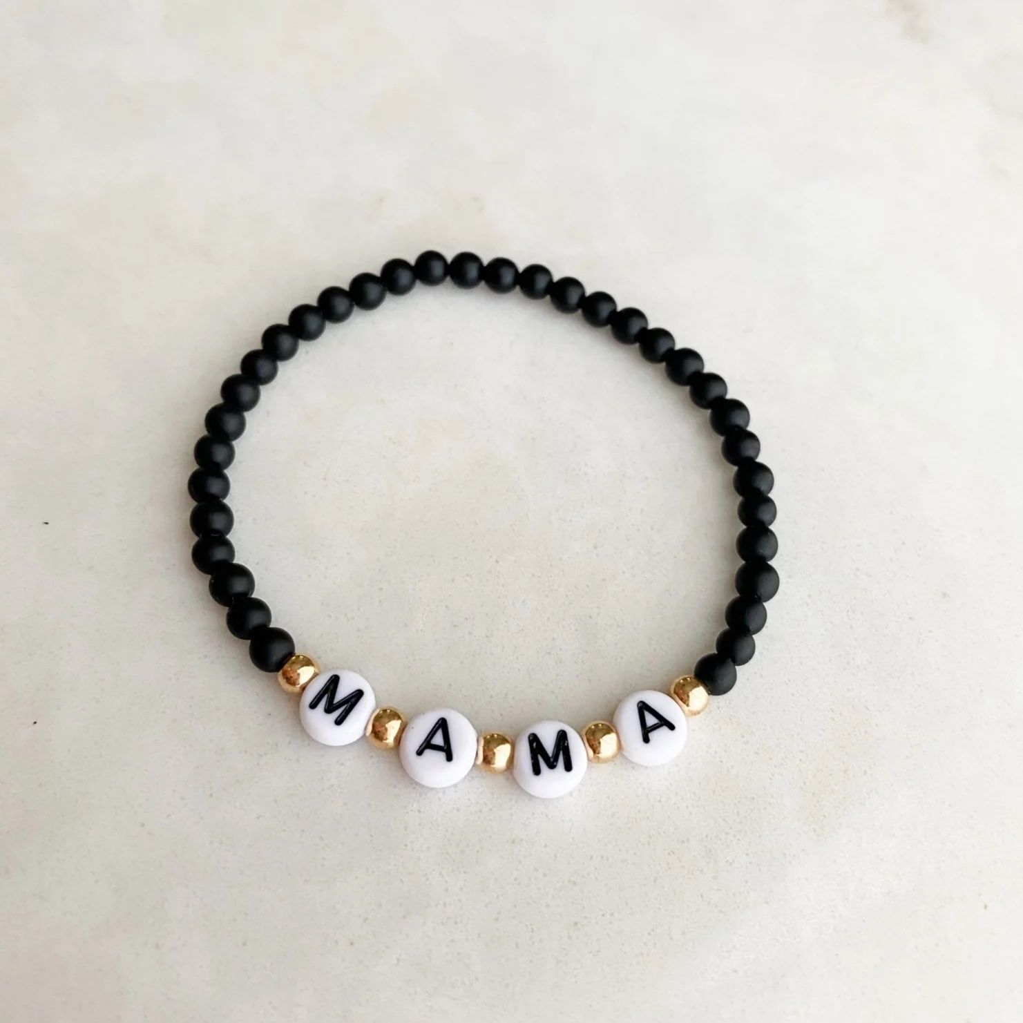 mama bracelet | black onyx | Reef rain aria
