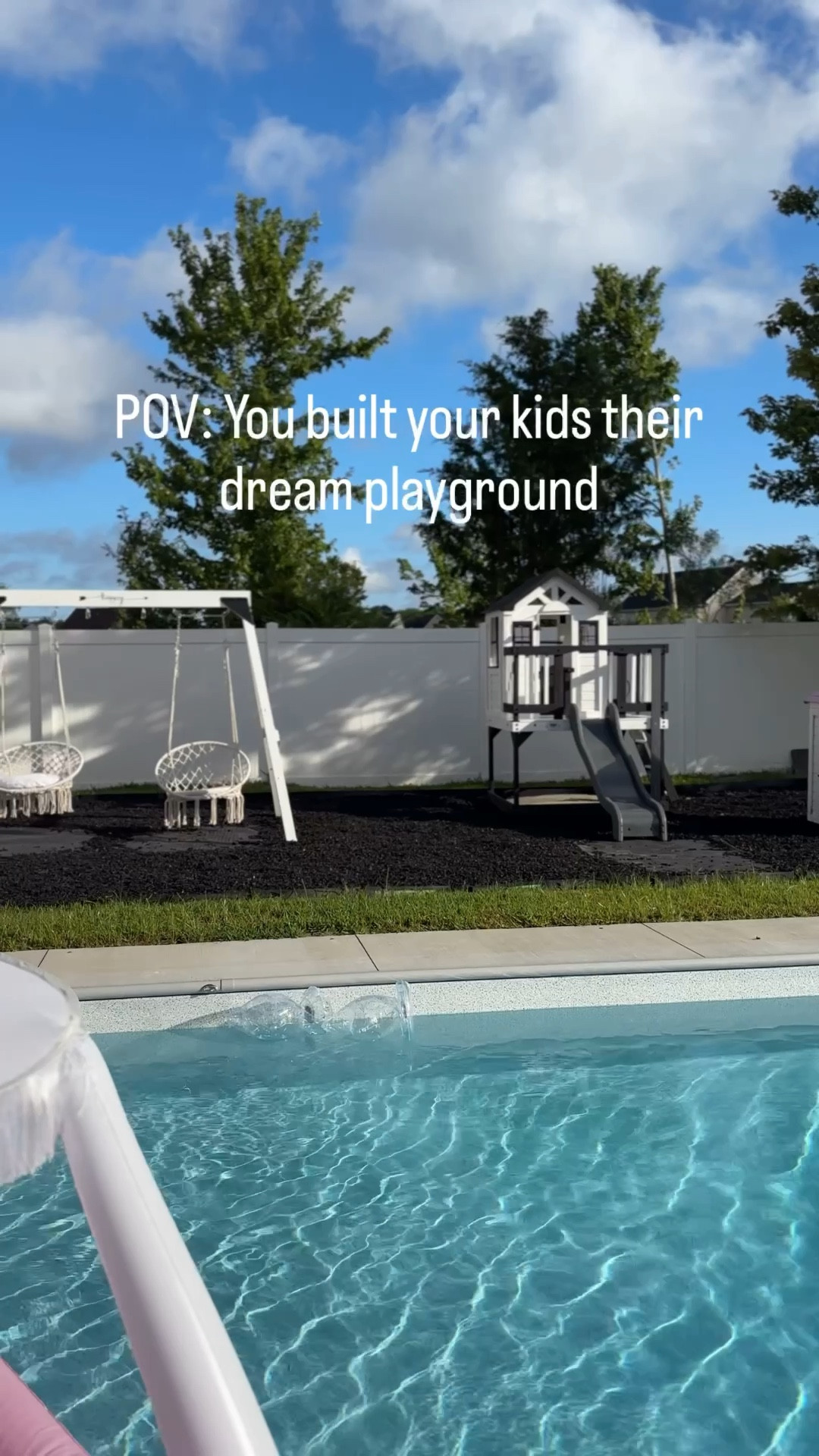 Obsessed is an understatement 😍
We built this backyard playground for the girls & I’m still not over how it turned out…
& I love that it’s toddler friendly too 🥹
We kept it lower so all three of our girls can safely play & enjoy it together 🤍

Honestly… I was expecting this to cost SO much more 👀

Now it’s their favorite spot to play, explore, & just be kids ✨
Such a special space in our backyard

Comment “Play” to get all the links sent straight to your inbox 🫶🏻












.
.
.
.
.
.
#kidsplayground #dreambackyard #kidsoutdoorfun #diymom #backyardupgrade 


#LTKHome #LTKKids #LTKmomlife
