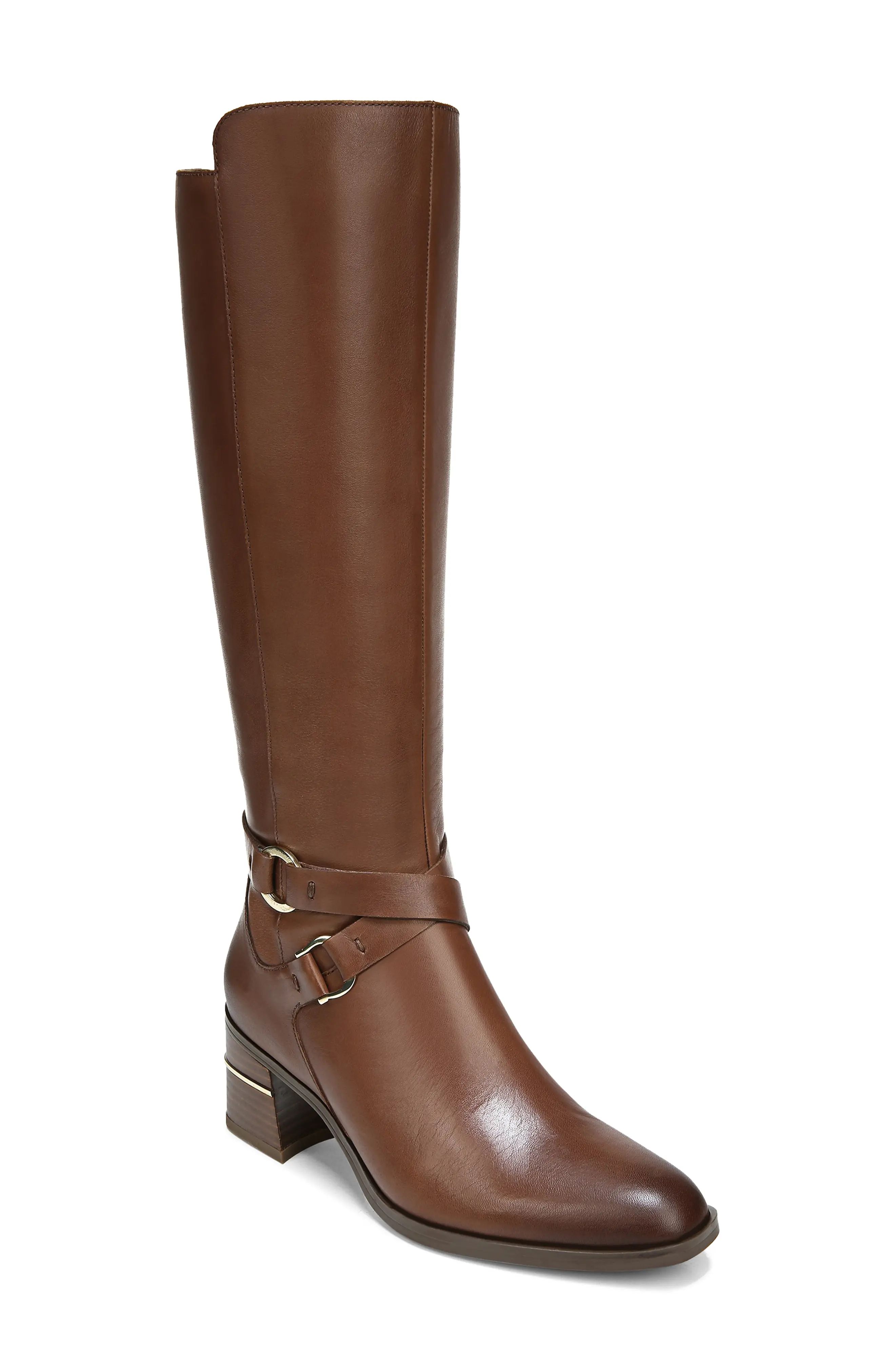 Women's Naturalizer Shore Knee High Boot, Size 9.5 Regular Calf M - Brown | Nordstrom