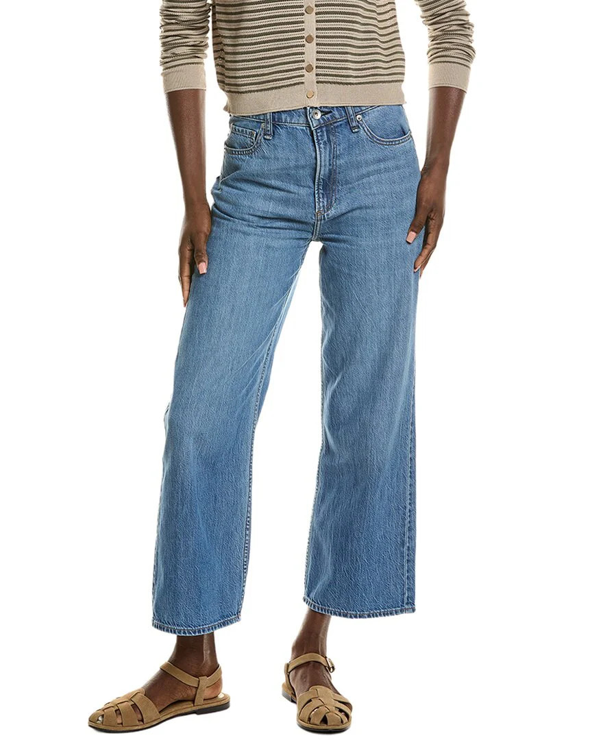 rag & bone Lori High-Rise Woburn Wide Leg Crop Jean | Shop Simon