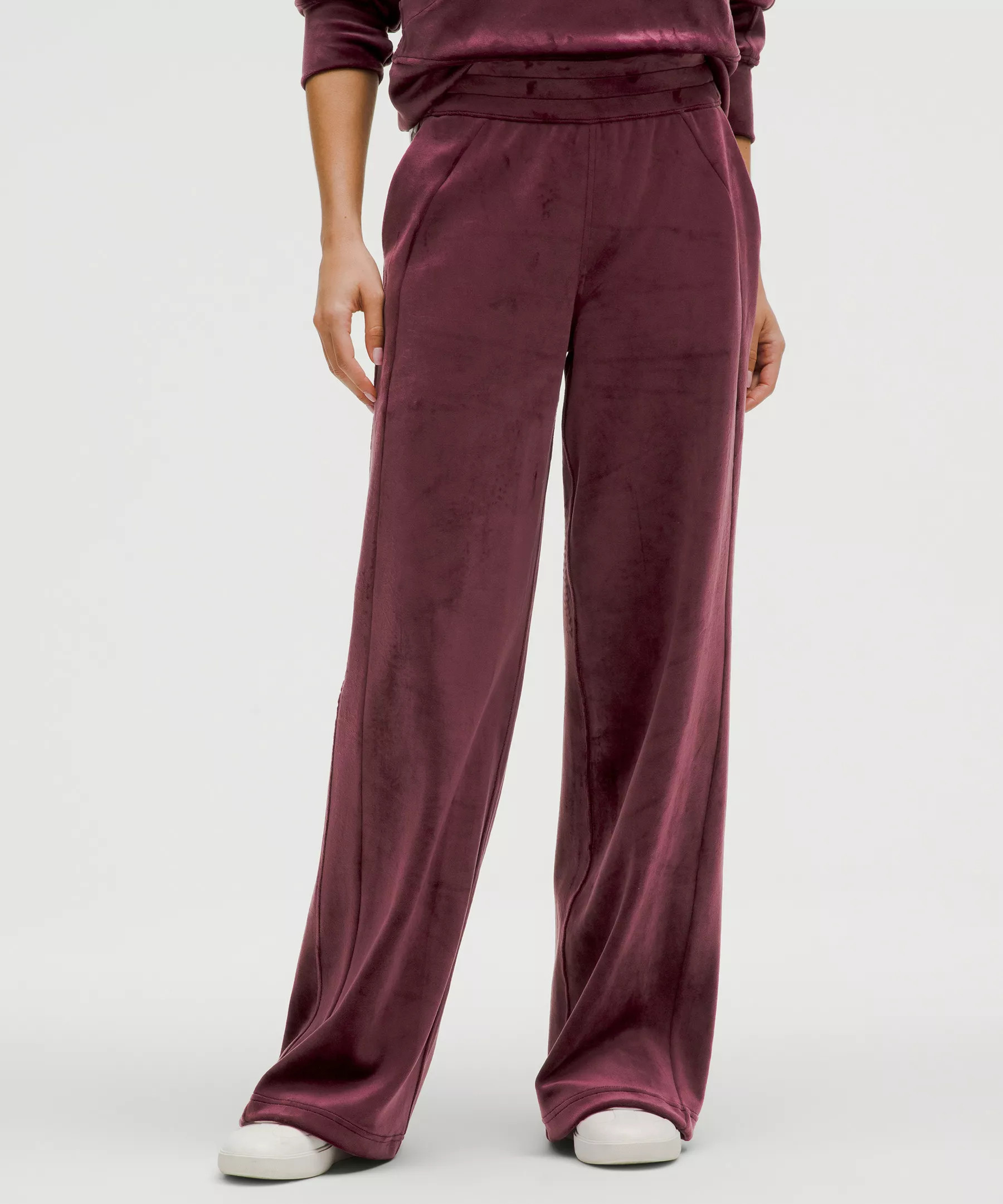 Scuba Mid-Rise Wide-Leg Pant *Velvet | Women's Pants | lululemon | Lululemon (US)