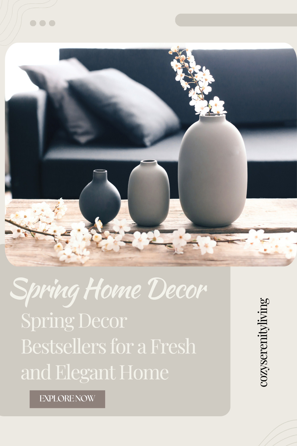 Spring Decor Bestsellers for a Fresh and Elegant Home

Looking for spring decor bestsellers to refresh your home in a soft and elegant way? These neutral spring home decor finds combine minimalist vases, delicate florals, light textures, and modern styling to create a calm, airy atmosphere. Perfect for living rooms, coffee tables, and console styling, these bestselling spring decor pieces help you update your space without overwhelming seasonal trends. Whether you love Scandinavian simplicity or warm neutral interiors, these spring home decor ideas bring freshness, balance, and effortless sophistication to your home. spring decor bestsellers, neutral spring home decor, minimalist spring styling ideas, modern spring living room decor, light and airy home refresh, aesthetic vase decor, scandinavian spring interior inspiration, fresh seasonal decorating ideas, elegant spring coffee table styling, calm neutral home decor 

 #LTKHome #LTKSaleAlert

#LTKSeasonal