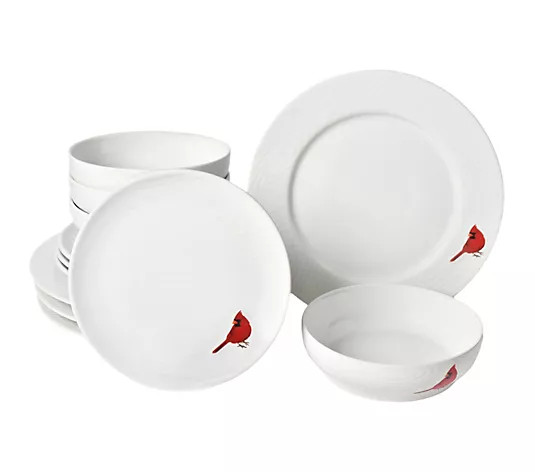 Temp-tations 12-Piece Essential Dinnerware Set | QVC