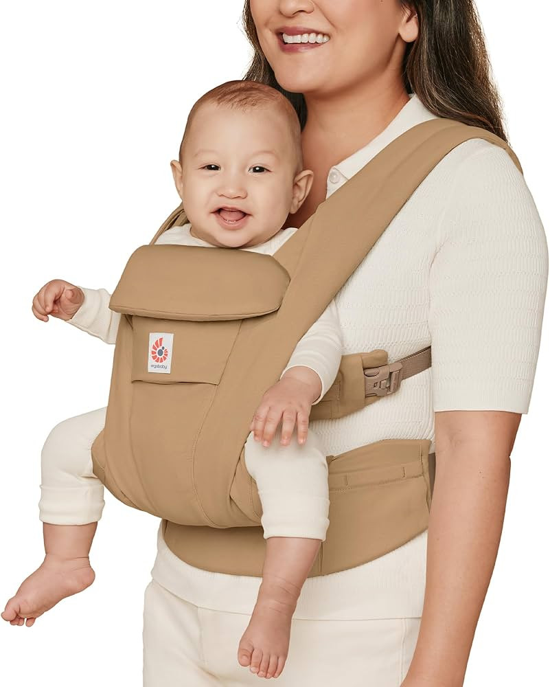 Ergobaby Omni Deluxe All Carry Positions Breathable Cotton Baby Carrier with Enhanced Lumbar Supp... | Amazon (US)
