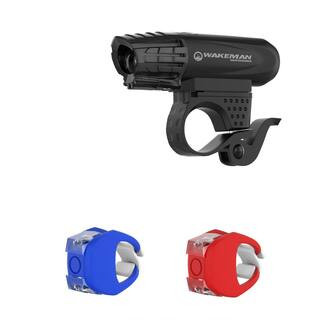 Wakeman Outdoors USB Rechargeable LED Bike Light Set-HW5700017 - The Home Depot | The Home Depot
