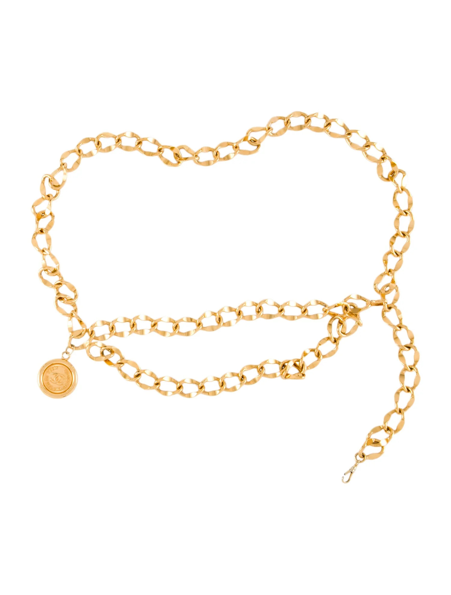 Vintage 1980's Chain-Link Belt | The RealReal