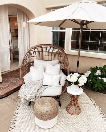 This egg chair from target is perfect for your spring and summer refresh #StylinByAylin #Aylin

#LTKStyleTip #LTKHome #LTKSeasonal