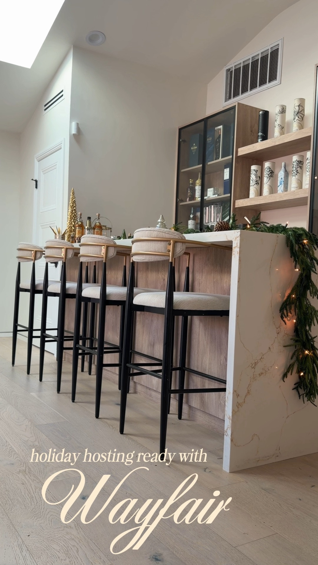 our bar stools are getting ready for another round of hosting. on sale for a set of 2. color beige fabric, bar stool height, quality is amazing. 

these also come in counter stool height + dining chair height - linking all of them! 

@wayfair shipping is so fast, so you’ll be sure to get everything in time for your gatherings. shop all my favorite hosting picks on sale - bar carts, serveware, dining sets, bar/counter stools, decor, etc. 

Christmas 
Holiday hosting 
Holiday parties 
Bar stools 
Kitchen counter stools 
Dining room chairs 
Home finds 
Wayfair sale 
Holiday parties 
Winter refresh 
Home refresh 
Chairs 
Neutral home 
Christmas tablescape

#Wayfair #WayfairPartner @wayfair #ad 

#wayday #barstools #LTKWatchNow 

#LTKHoliday #LTKHome #LTKSeasonal