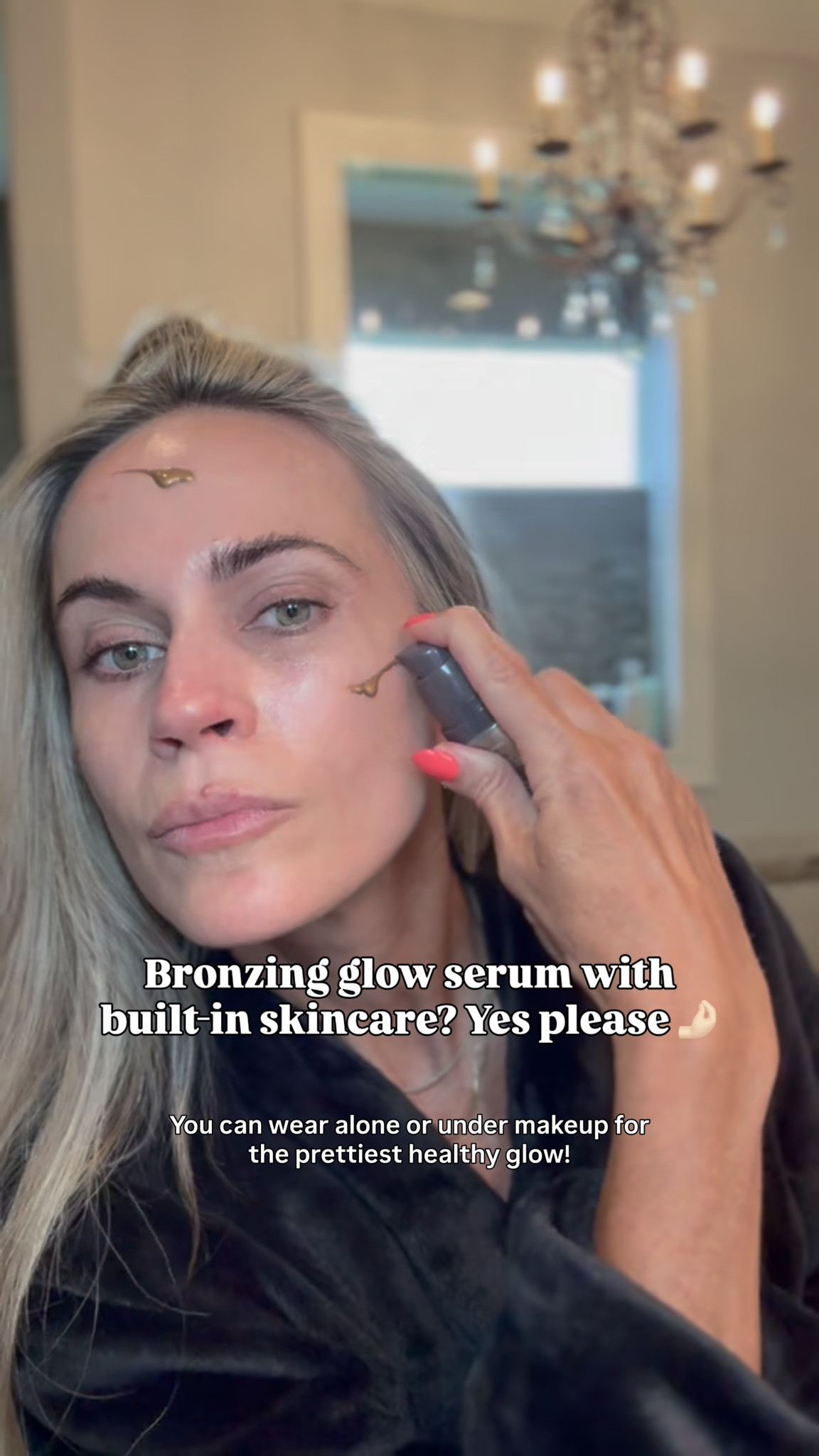 25% off for the friends and family sale - no code required!

Glow serum with built in skincare including hyaluronic acid- wearing shade bronze! Adds a subtle sun kissed effect with a glow that isn’t glittery or shimmery!

#LTKmomlife #LTKselfcare #LTKOver40
