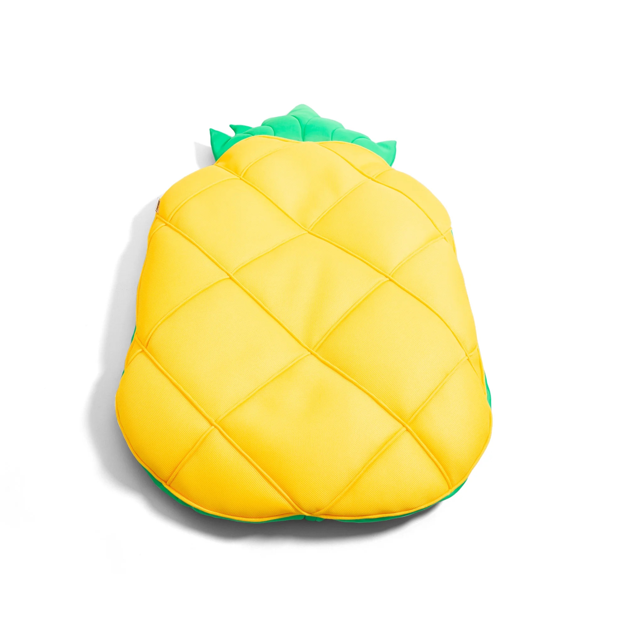 Big Joe Fruit Float No Inflation Needed Pool Lounger, Pineapple Double Sided Mesh, Quick Draining... | Walmart (US)