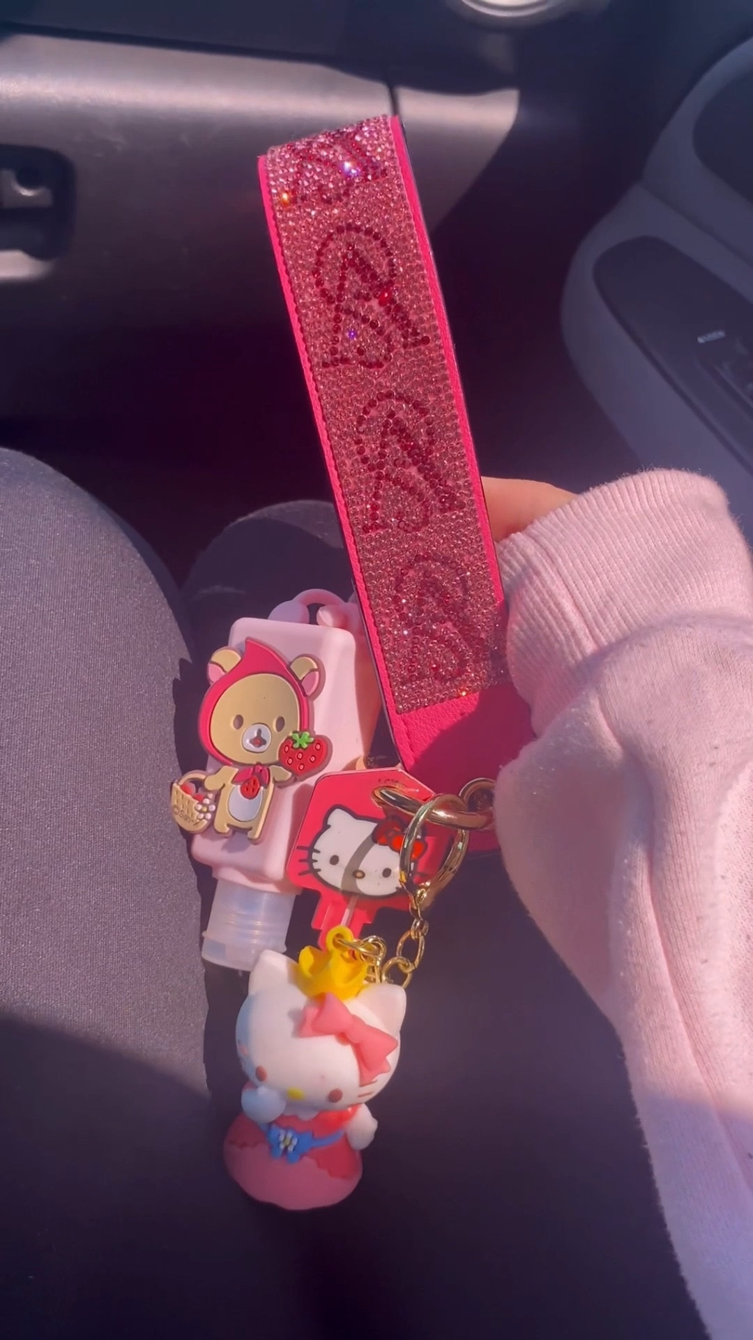 They don’t sell the exact keychain anymore, but Victoria’s Secret has more really cute wristlets I listed below!🩷

#LTKdayinmylife #LTKSaleAlert #LTKootd