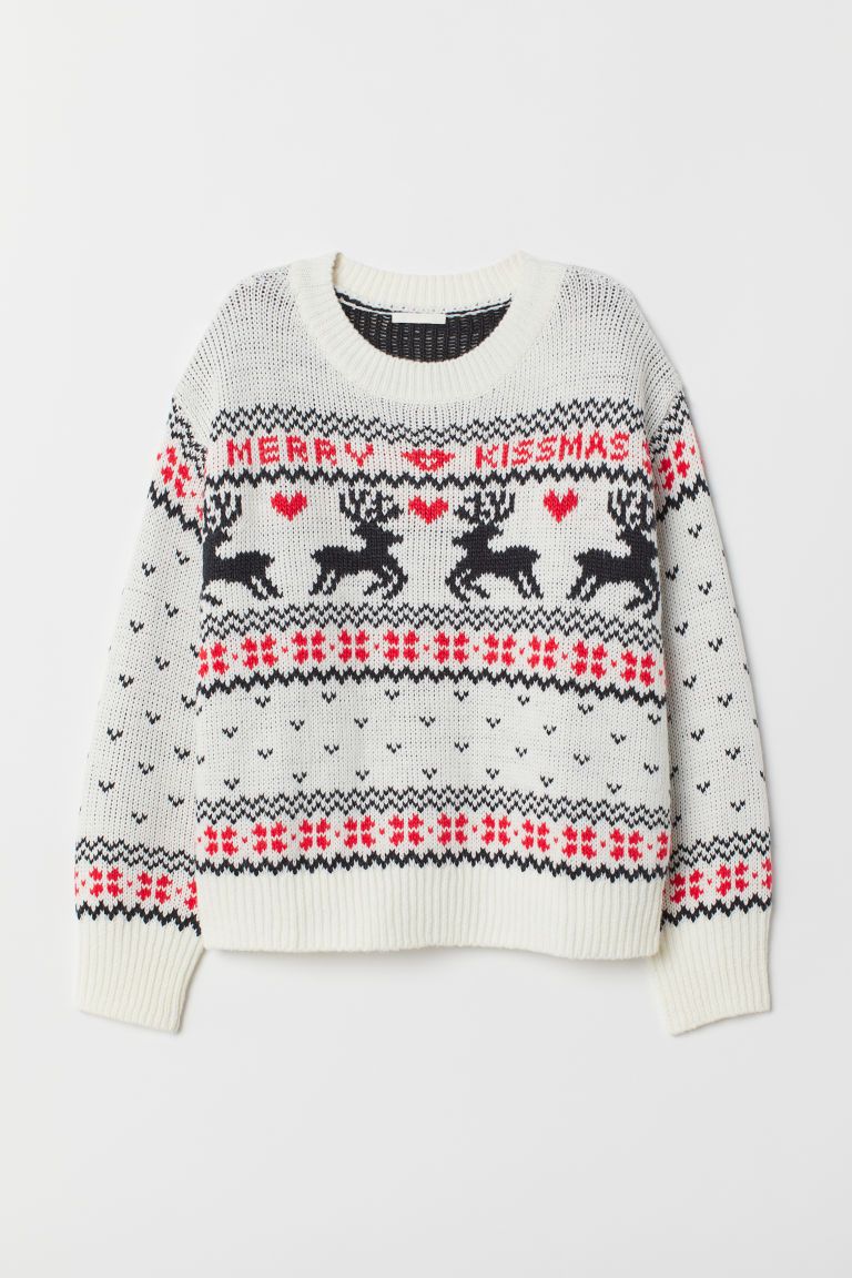 Pattern-knit Sweater | H&M (US)