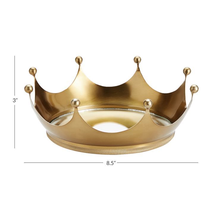 The Emily &amp;amp; Meritt Crown Tray | Pottery Barn Teen