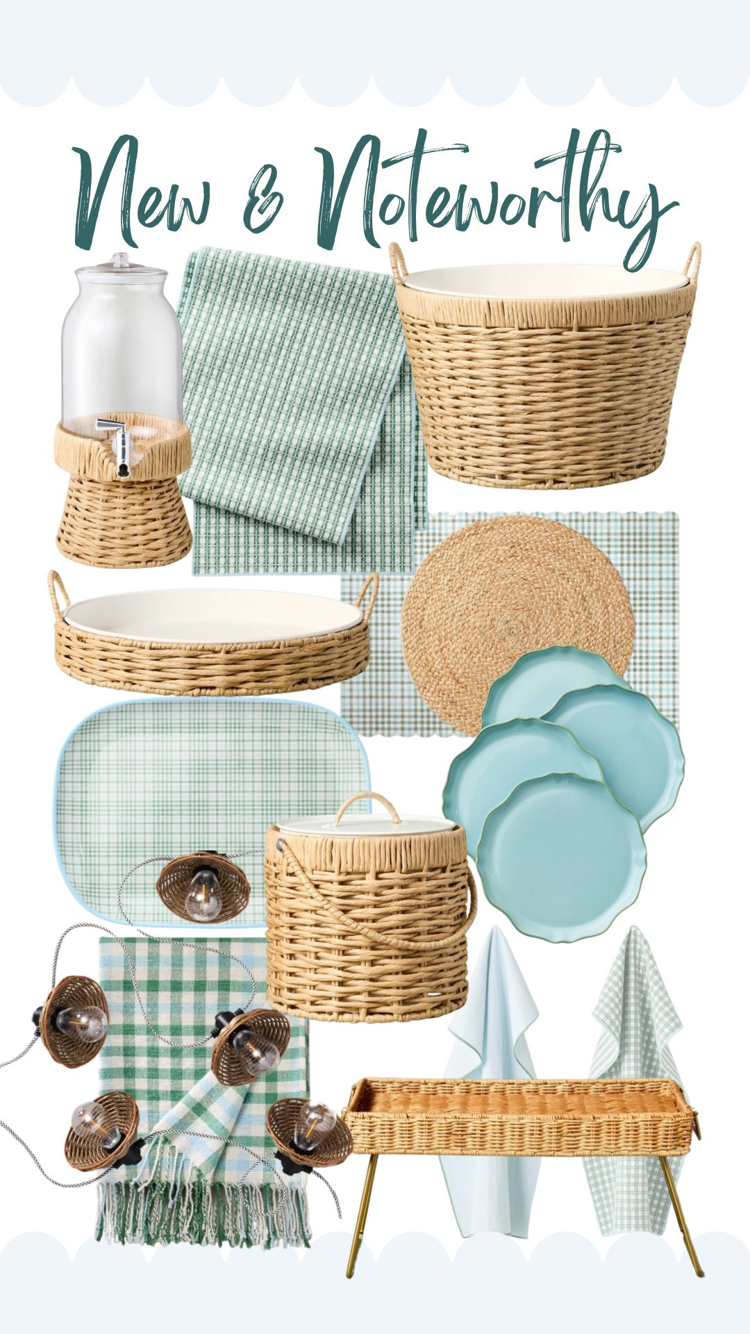 New summertime hosting must haves from Target! 

Rattan, woven, hosting, melamine, wicker, ice bucket, beverage dispenser, serving dishes, melamine plates, target, target home 

#LTKHome #LTKParties #LTKSeasonal