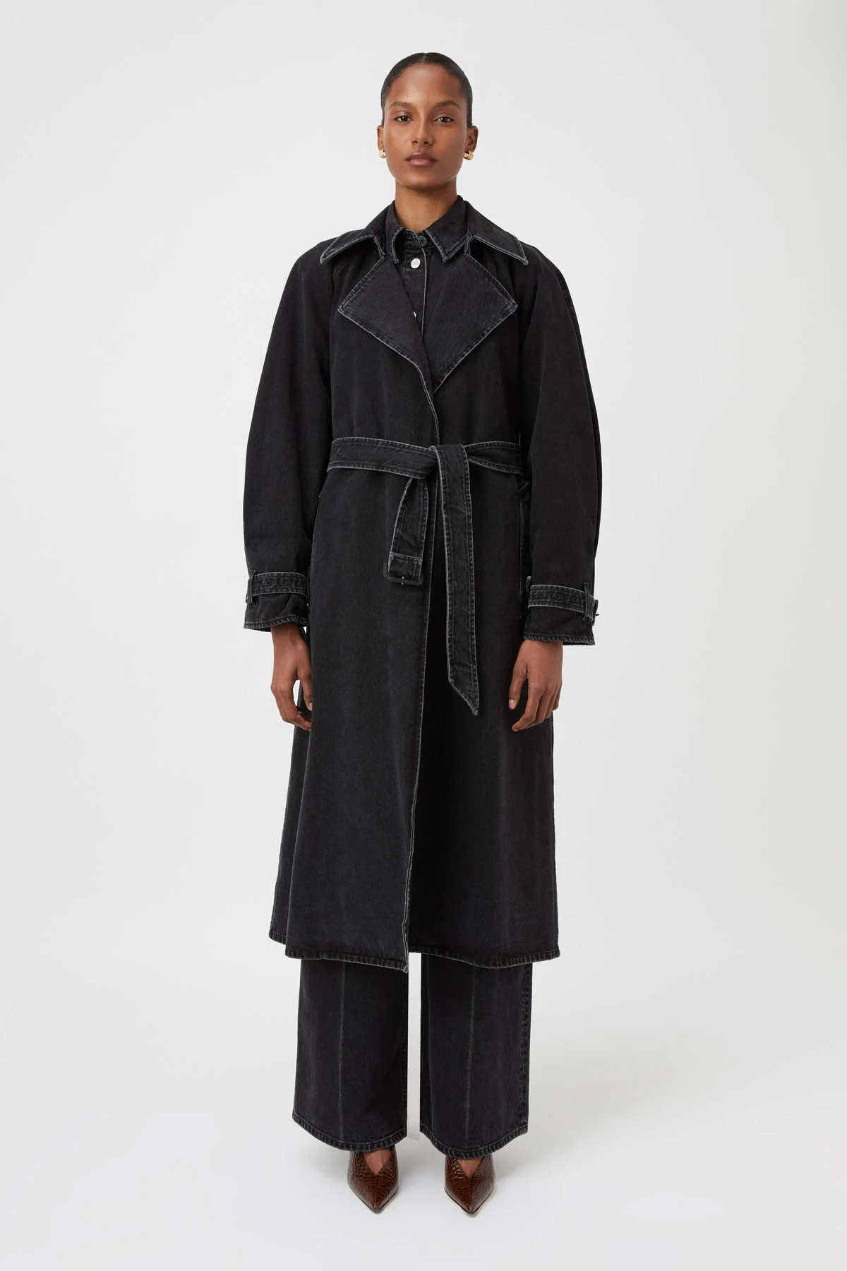 Bea Denim Trench Coat | CAMILLA AND MARC (ANZ)