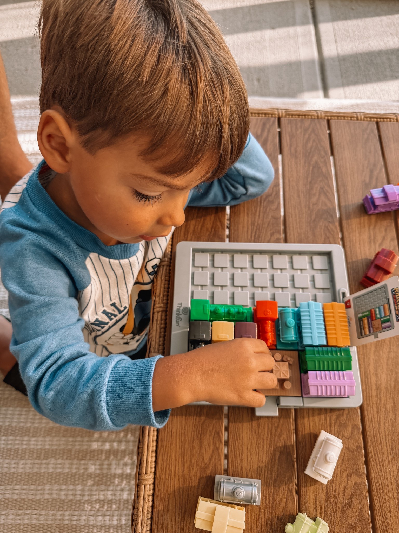 Rush hour toddler/child games. Games for toddlers, think fun, occupational therapy, thinking games, early childhood developments, executive functioning, 

#LTKKids #LTKFindsUnder50 #LTKFamily