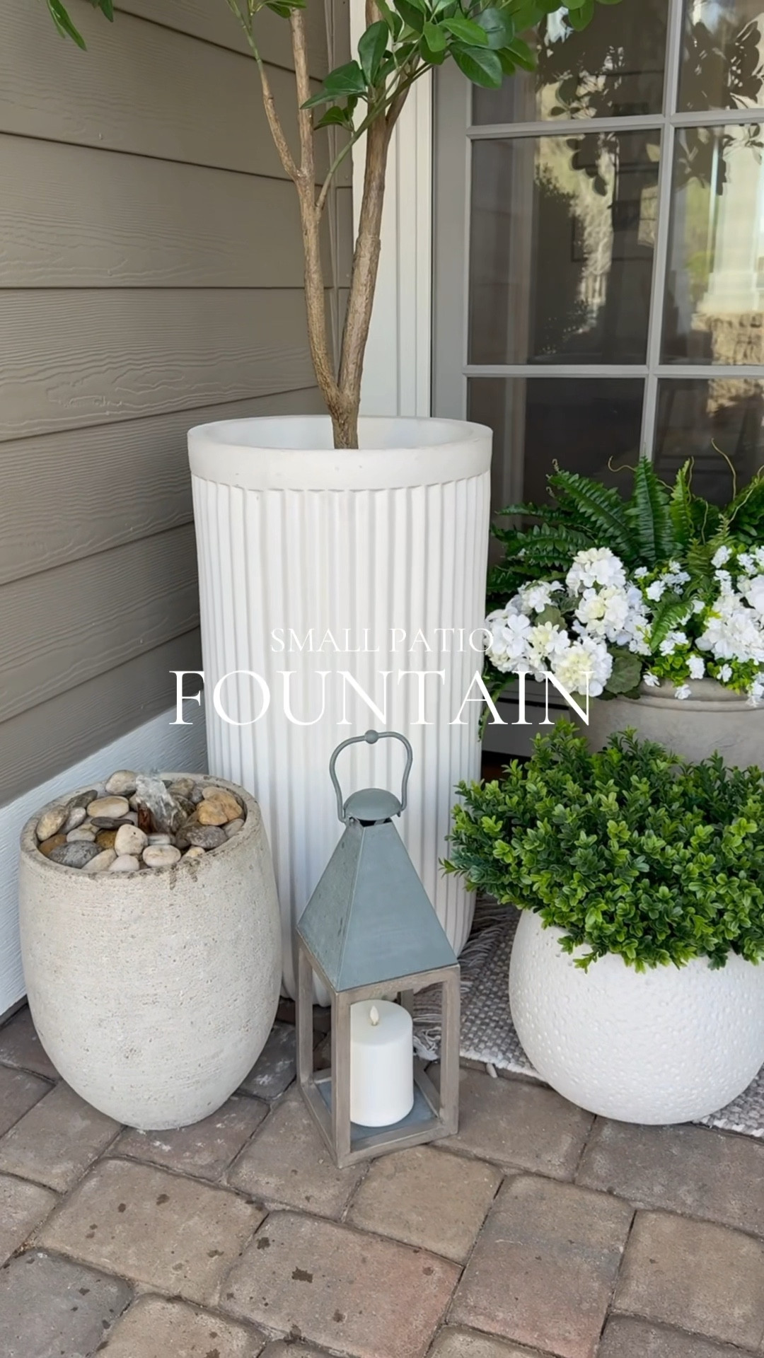 The most perfect small patio fountain.  

#LTKStyleTip #LTKHome