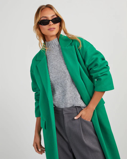 Chad Pocketed Long Coat | VICI