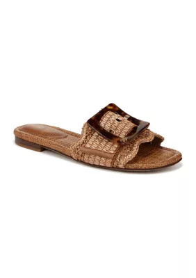 Sam Edelman Women's Bambi Raffia Slide Sandals, 8.5M | Belk