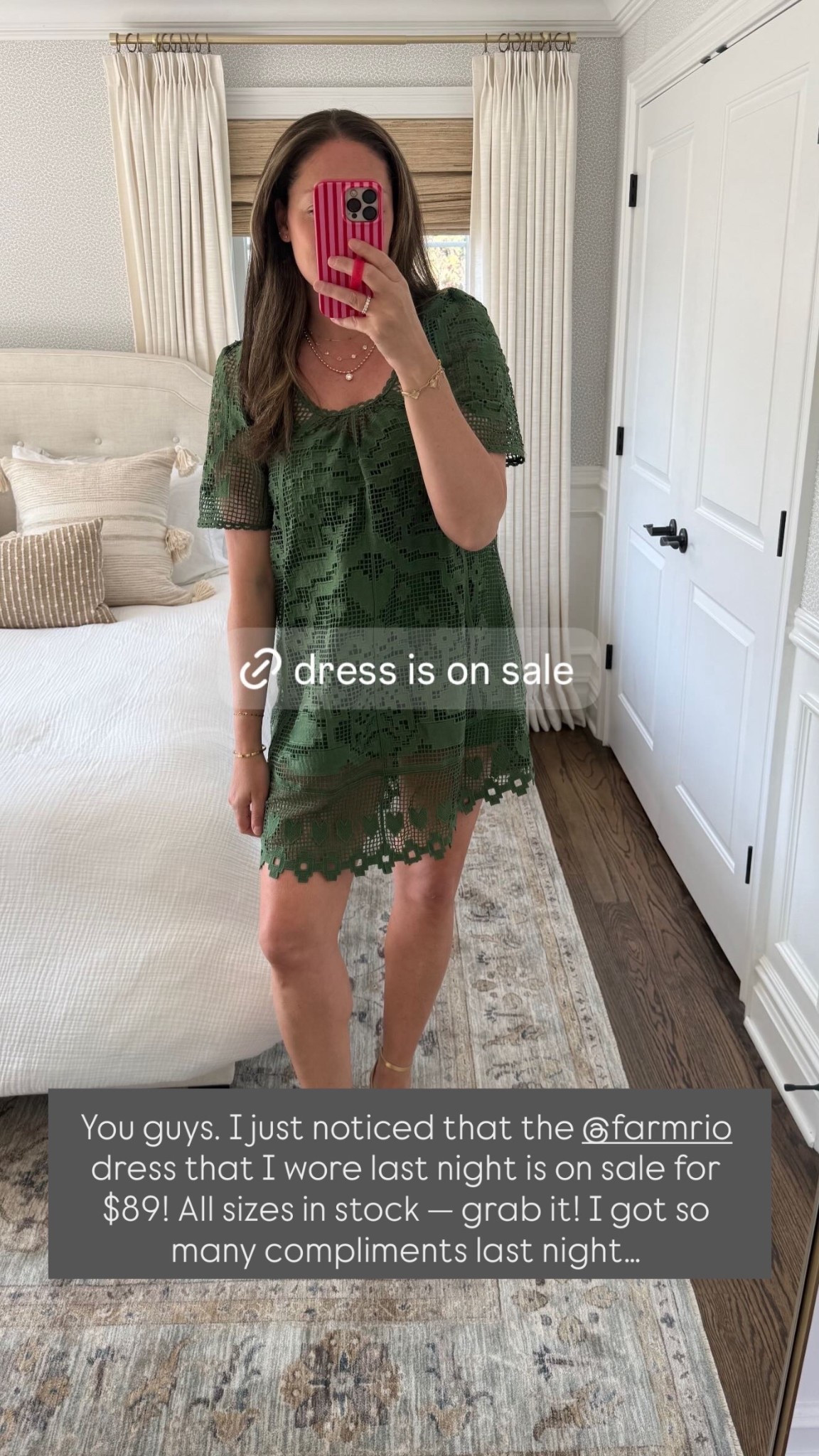 You guys. I just noticed that the @farmrio dress that I wore last night is on sale for $89! All sizes in stock — grab it! I got so many compliments last night… 


cocktail party dress, wedding guest, summer dress

#LTKootd #LTKSaleAlert #LTKWedding