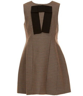 A Loves A Big Girls Houndstooth Print Bow Lantern Dress | Dillard's | Dillard's