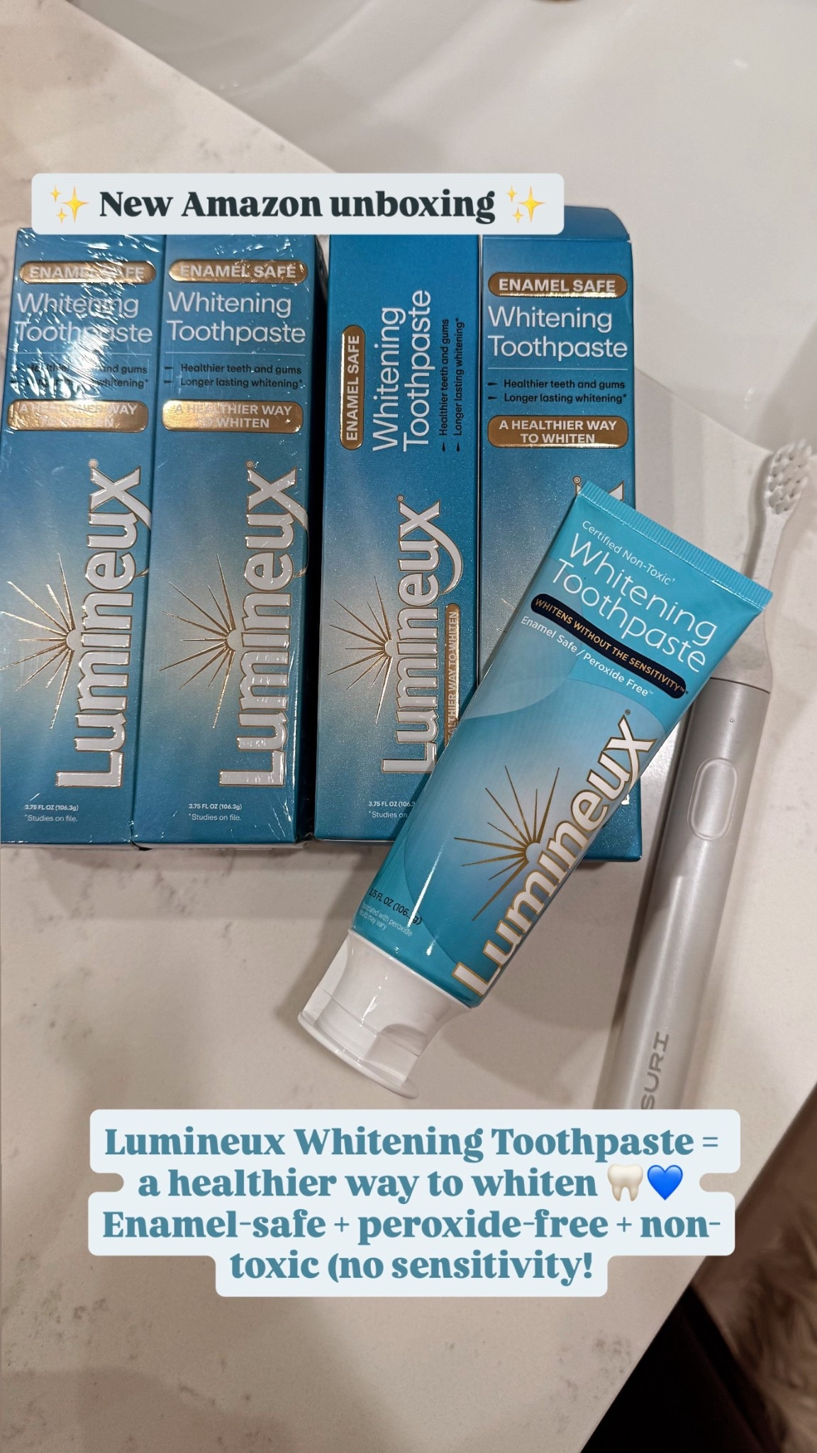 My current pick for toxic free toothpaste and one of the best electric toothbrush. Plant-based, carbon neutral, zero guilt. 

#LTKmomlife #LTKBeauty